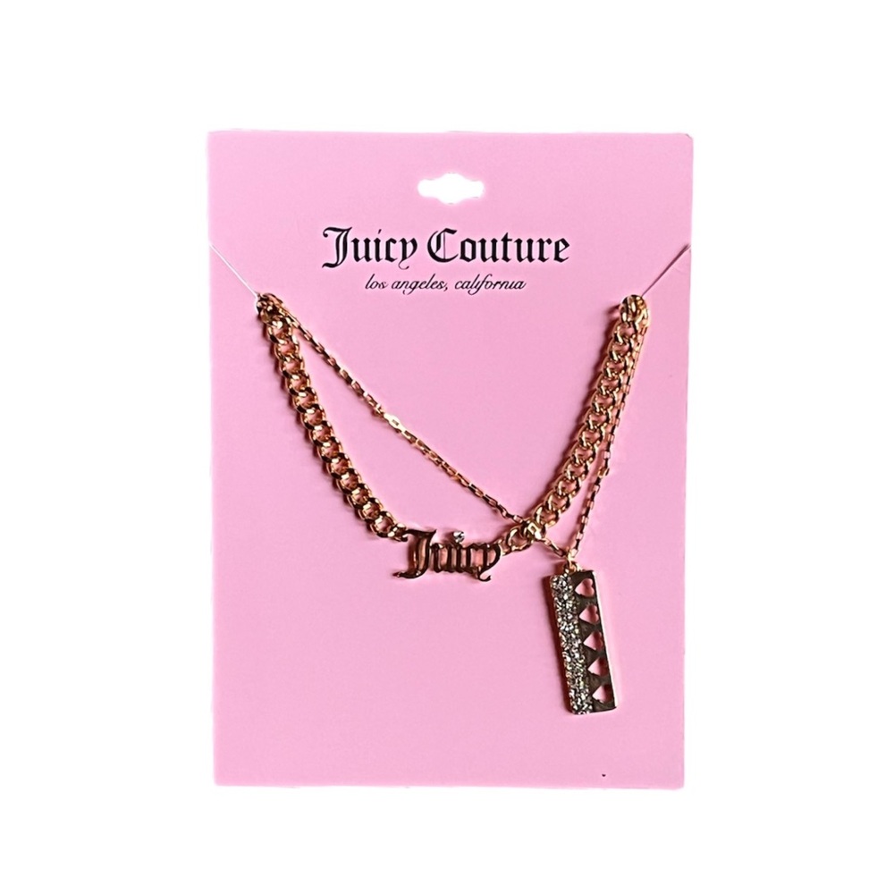 Juicy Couture Gold Layered Necklace